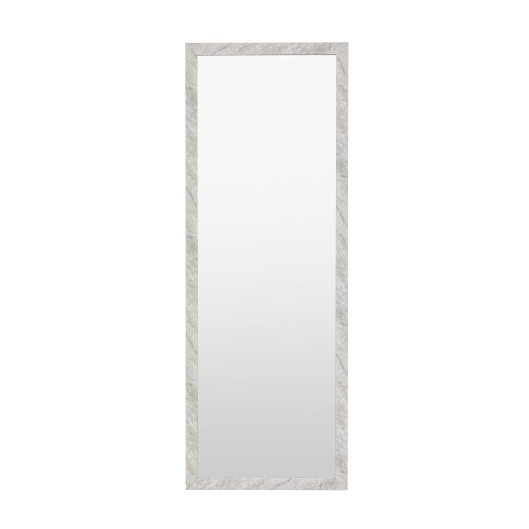 Romano White Marbled Mirror