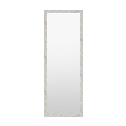 Romano White Marbled Mirror