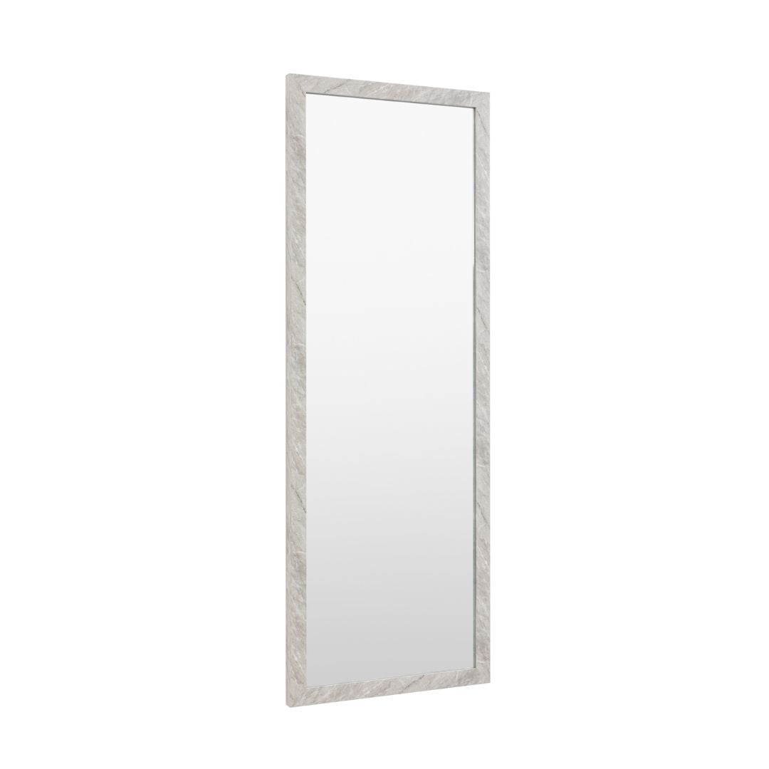 Romano White Marbled Mirror