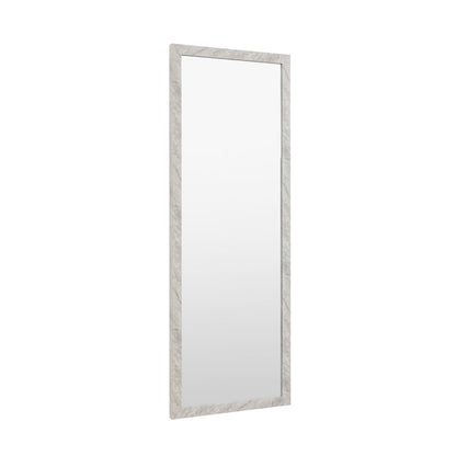 Romano White Marbled Mirror