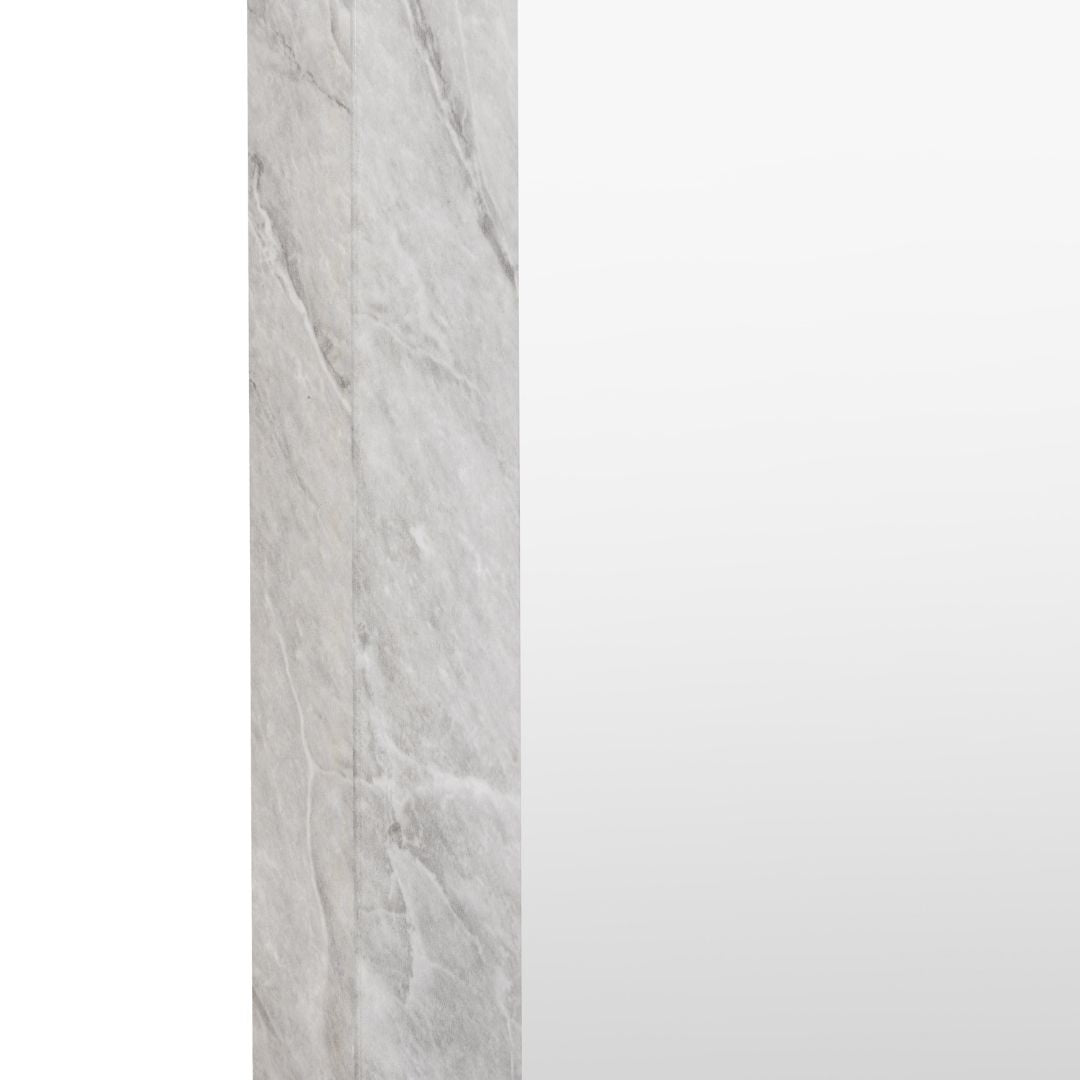 Romano White Marbled Mirror