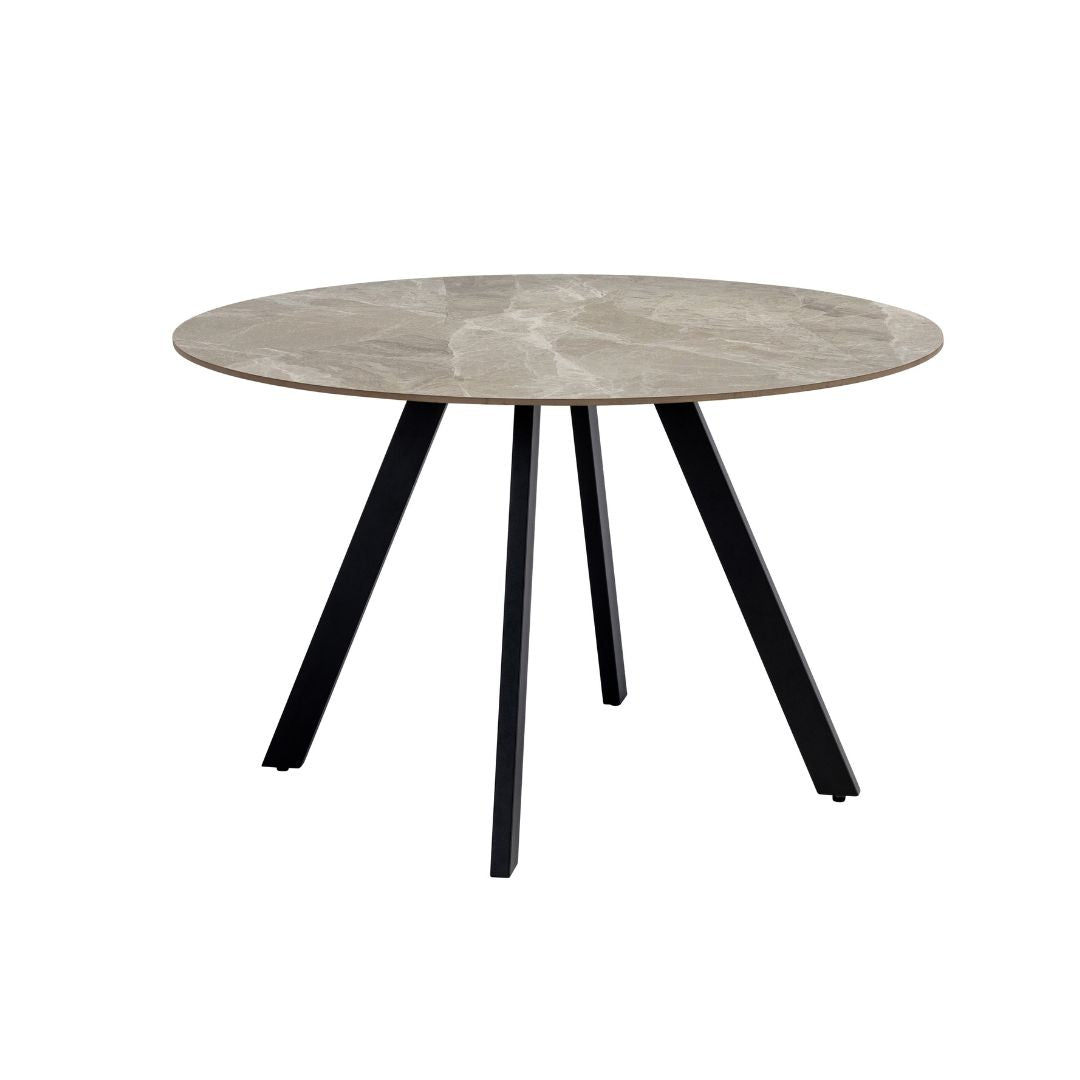 Saldini 1.1m Round 4 Seater Dining Set