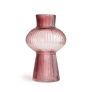 Clare Pink Glass Vase