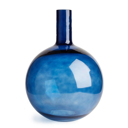 Merlin Blue Glass Vase