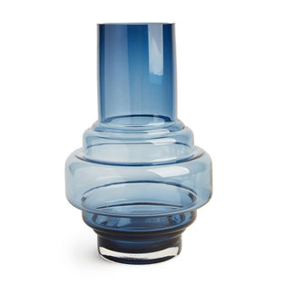 Stamford Blue Glass Vase