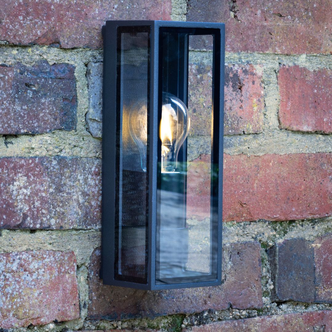 Taryn Anthracite IP65 Outdoor Wall Light