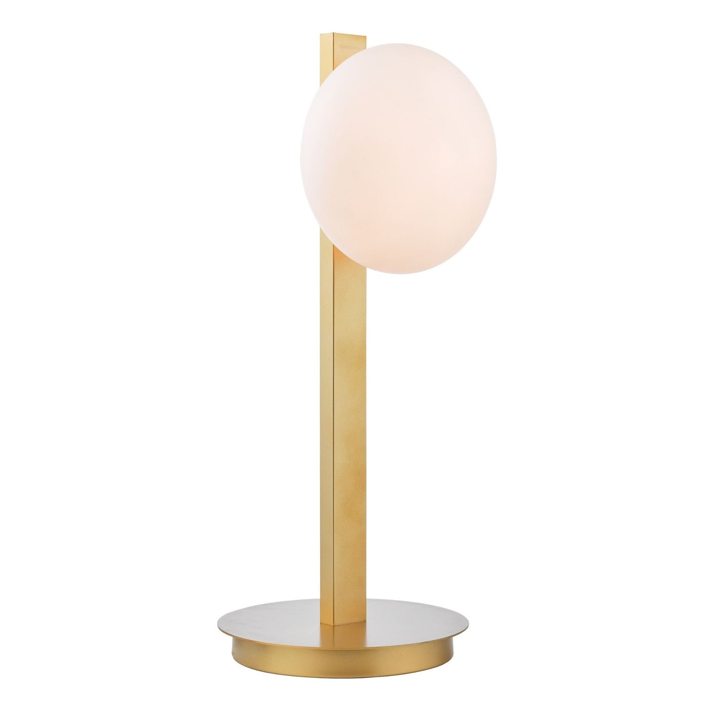 Tauri Gold & Opal Glass Table Lamp