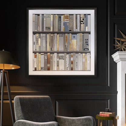 The Library Framed Wall Art