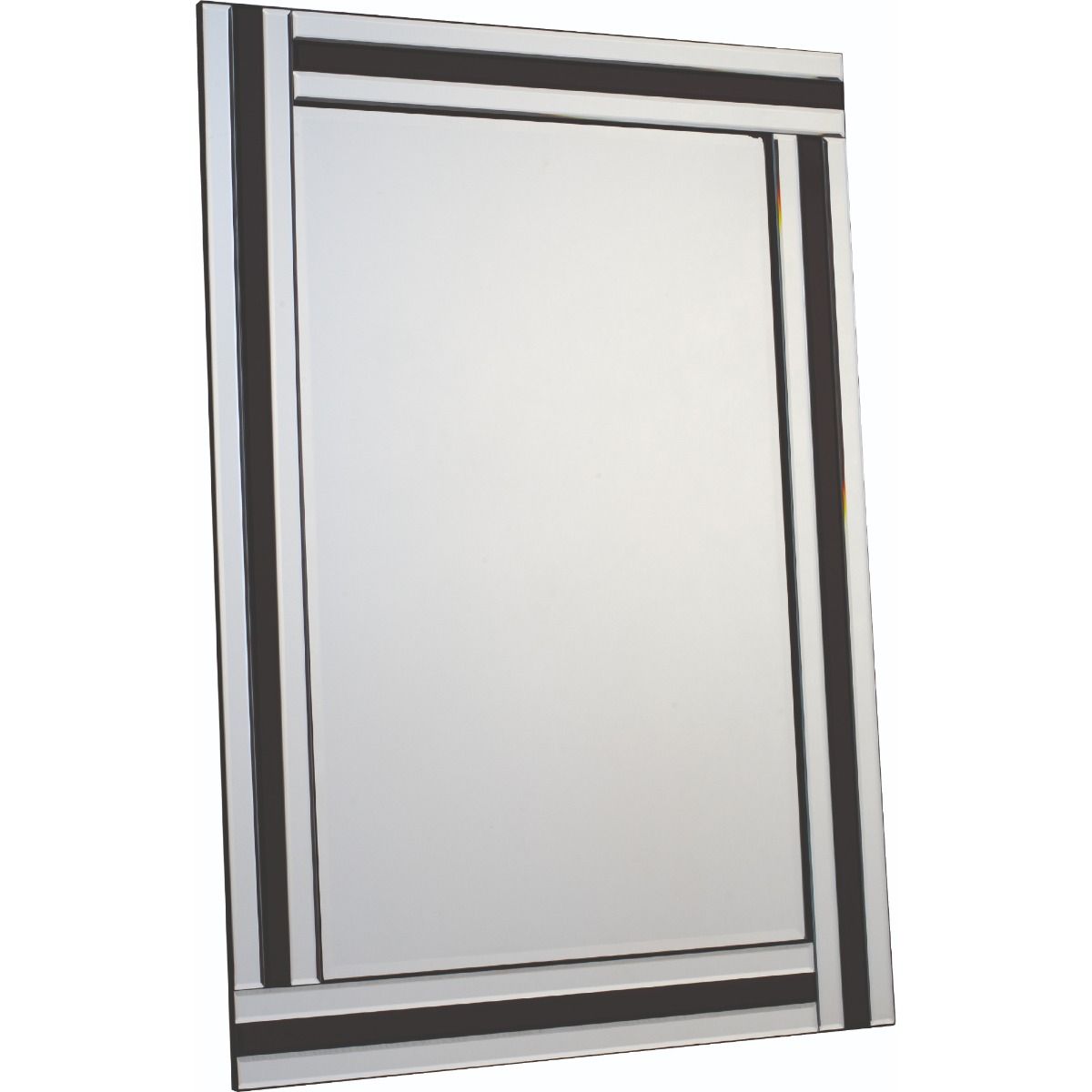 Turnbury 80x120cm Silver & Black Mirror