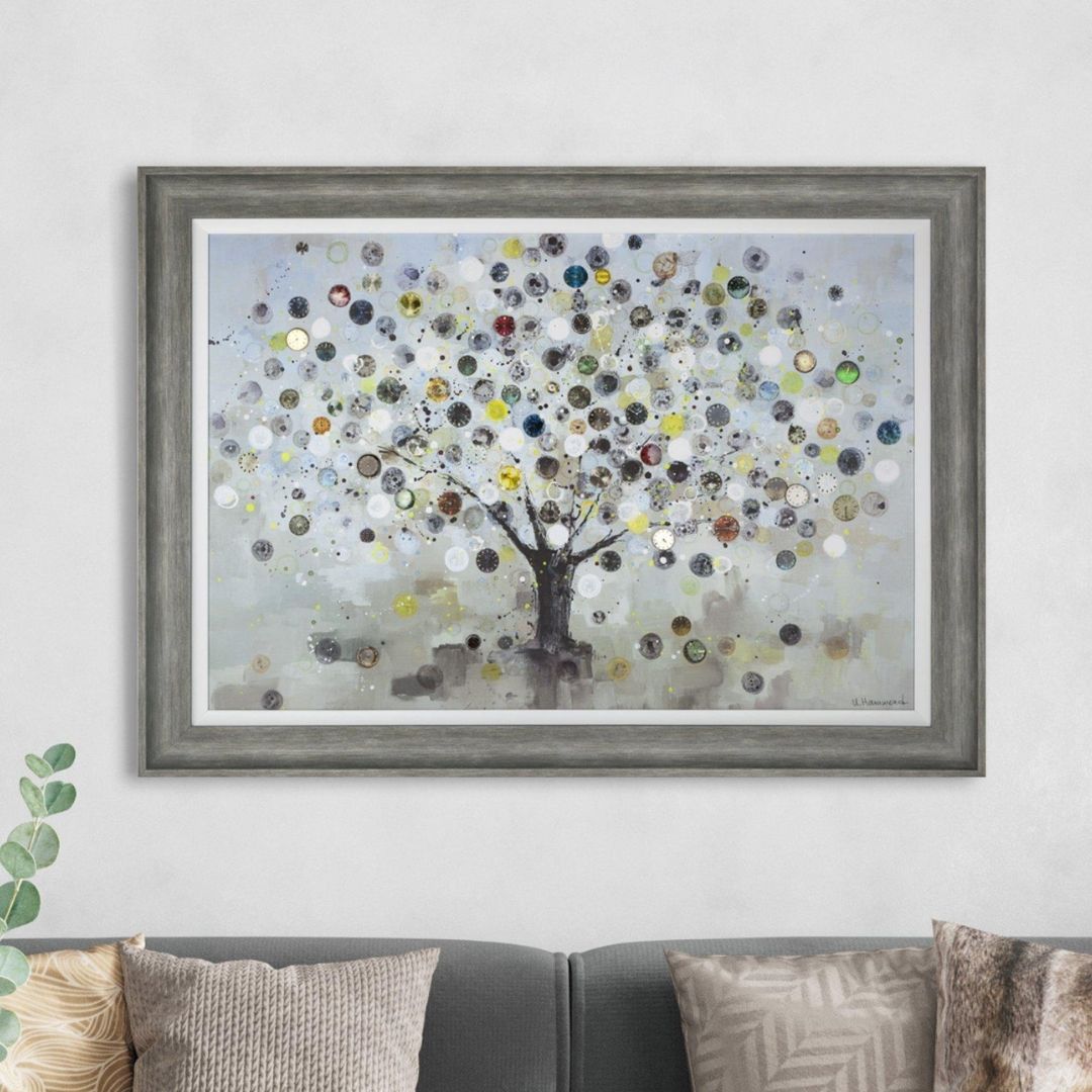 Watch Tree Framed Wall Art