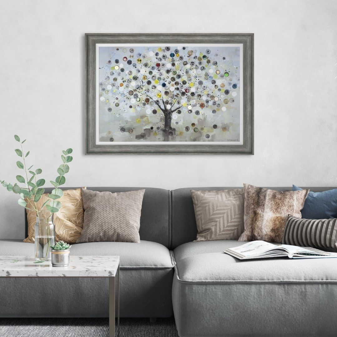 Watch Tree Framed Wall Art