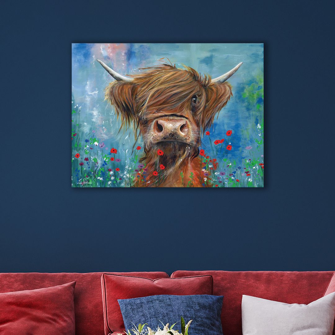 Bruce the Cow Canvas – Pagazzi