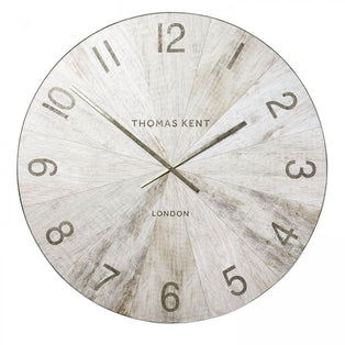 Thomas Kent Wharf Grand Clock Pickled Oak