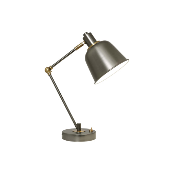 Erik Gunmetal Desk Table Lamp