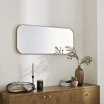 Ruden Champagne Rectangular Mirror