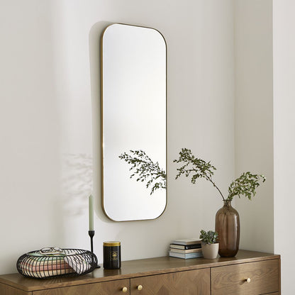 Ruden Champagne Rectangular Mirror